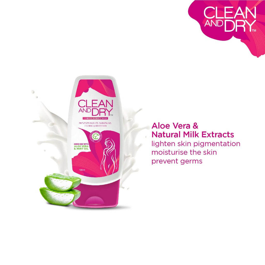 Clean & Dry Feminine Intimate Wash