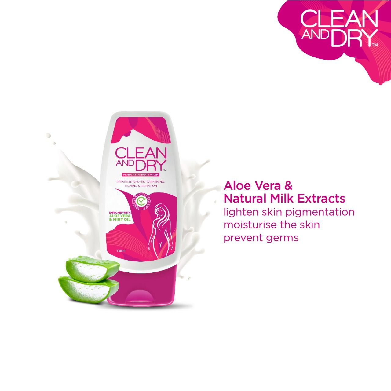 Clean & Dry Feminine Intimate Wash