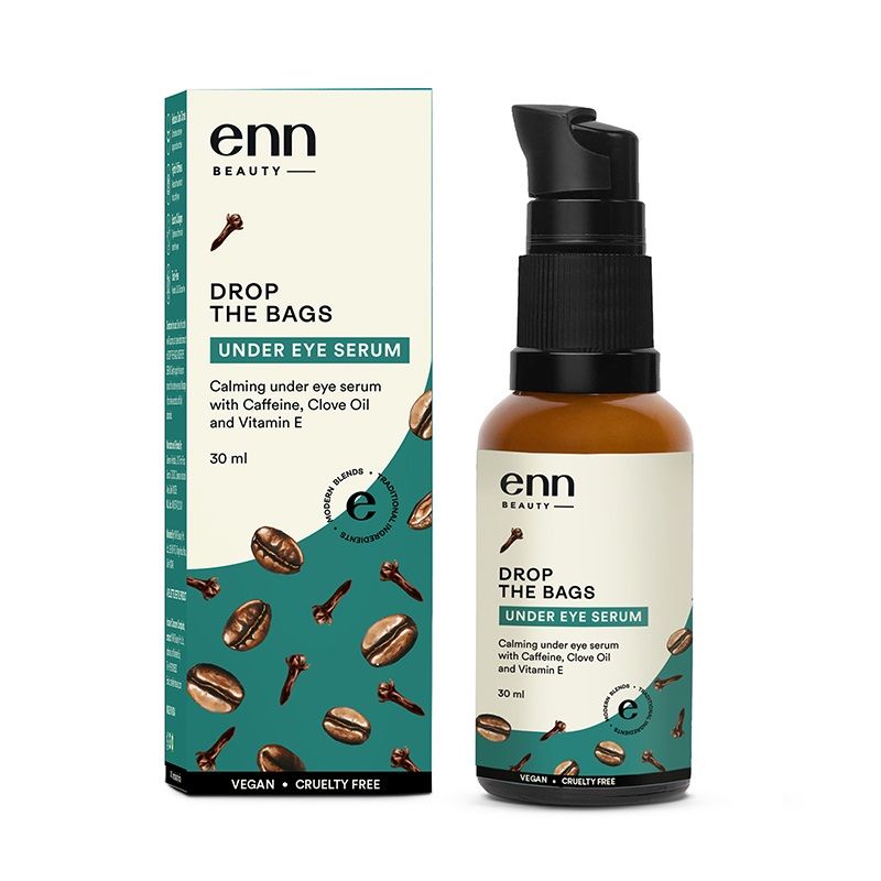 ENN Under Eye Serum For Dark Circle, Wrinkles & Puffiness Reduction With Caffeine & Clove Oil