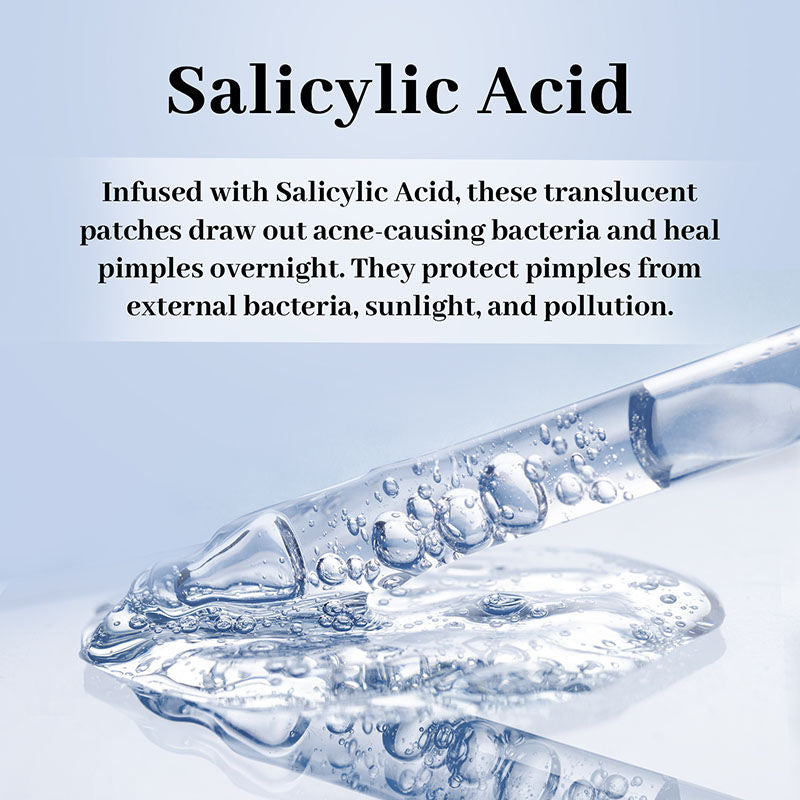 ENN Erazer Acne Pimple Patches - 0.5% Salicylic Acid, Waterproof & Transparent, 36 Patches