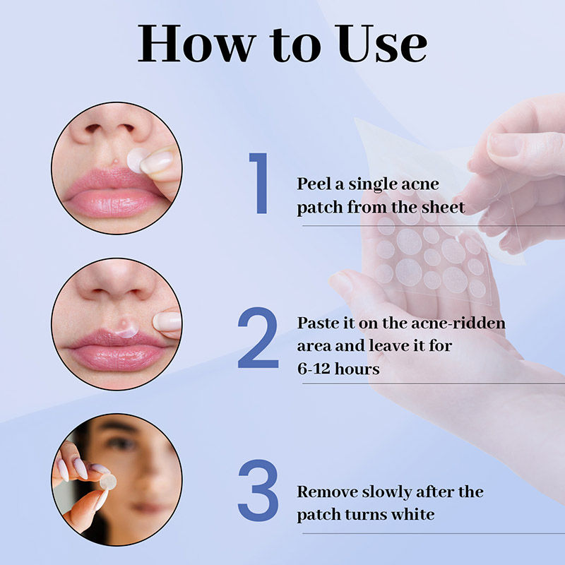 ENN Erazer Acne Pimple Patches - 0.5% Salicylic Acid, Waterproof & Transparent, 36 Patches