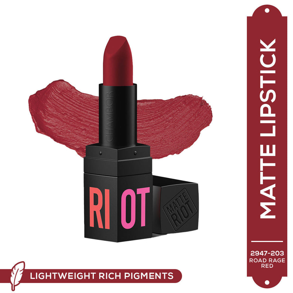 Chambor Matte Riot Lipstick Make up