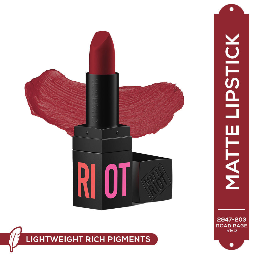 Chambor Matte Riot Lipstick Make up