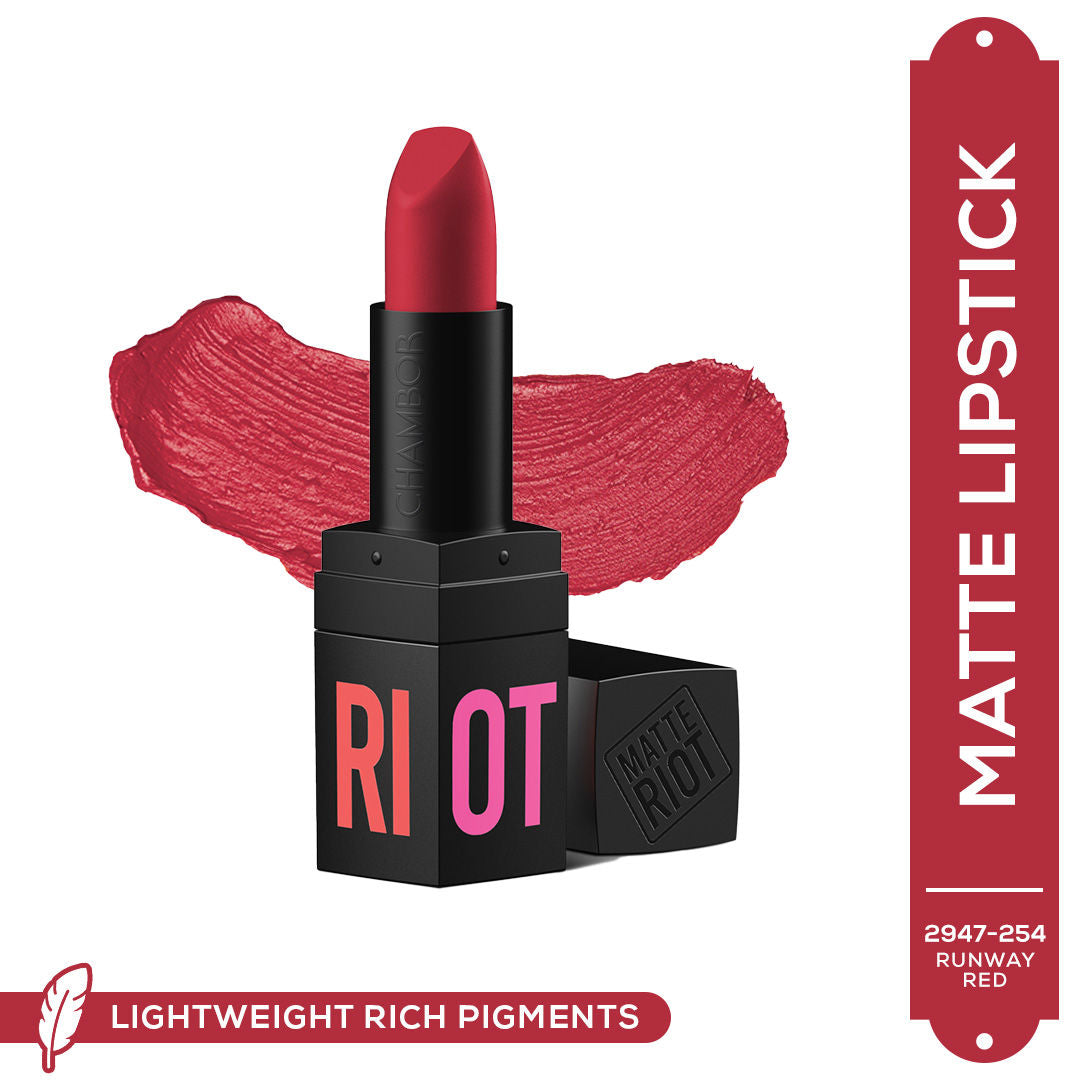 Chambor Matte Riot Lipstick Make up