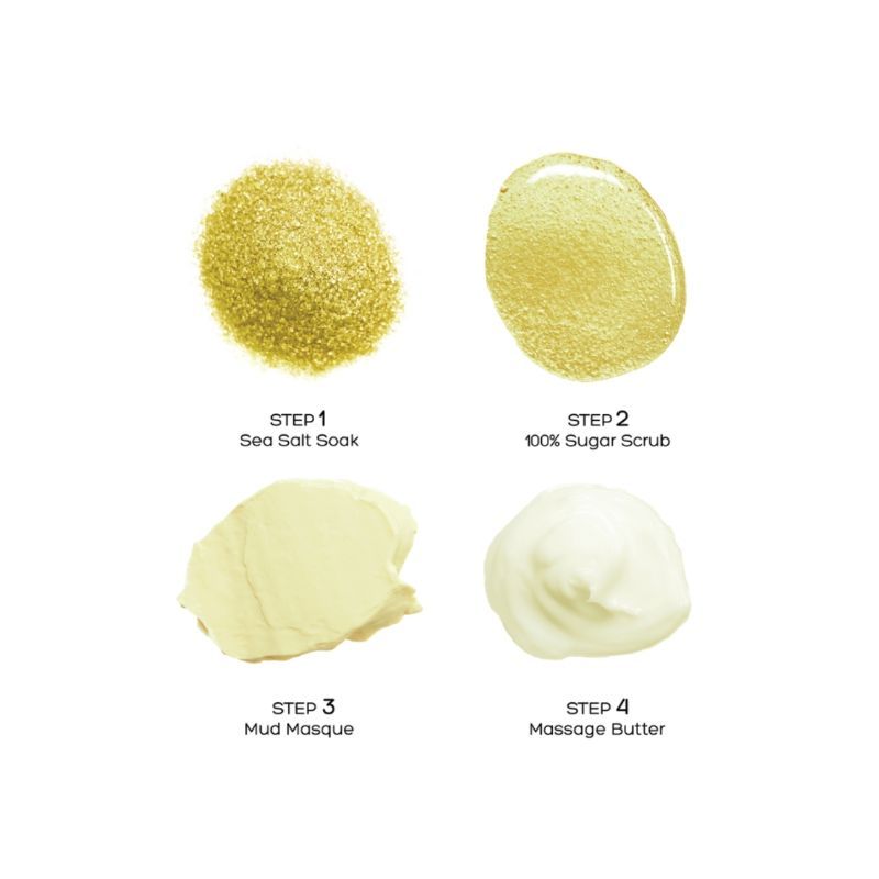 VOESH Deluxe Pedicure In A Box (4 Step) - Lemon Quench