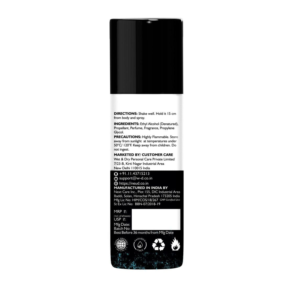 Neud Raag Deodorant Body Spray