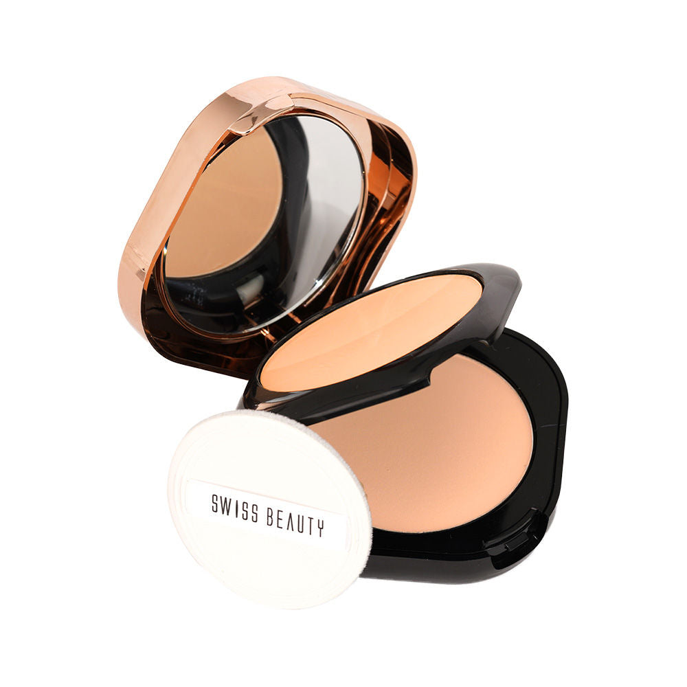 Swiss Beauty Double Duty Compact Powder