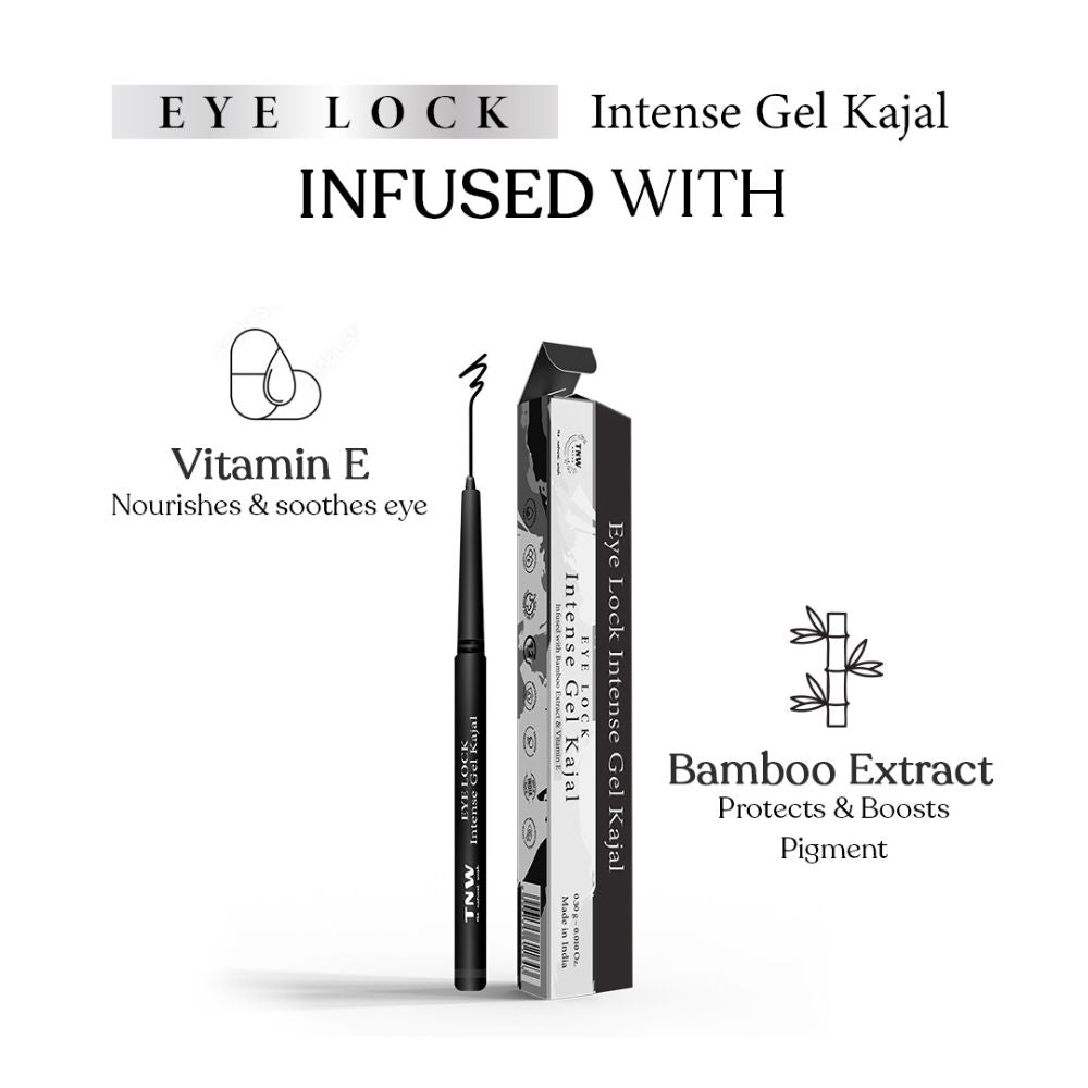 TNW The Natural Wash Eye Lock Intense Gel Kajal