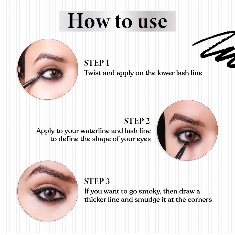 TNW The Natural Wash Eye Lock Intense Gel Kajal