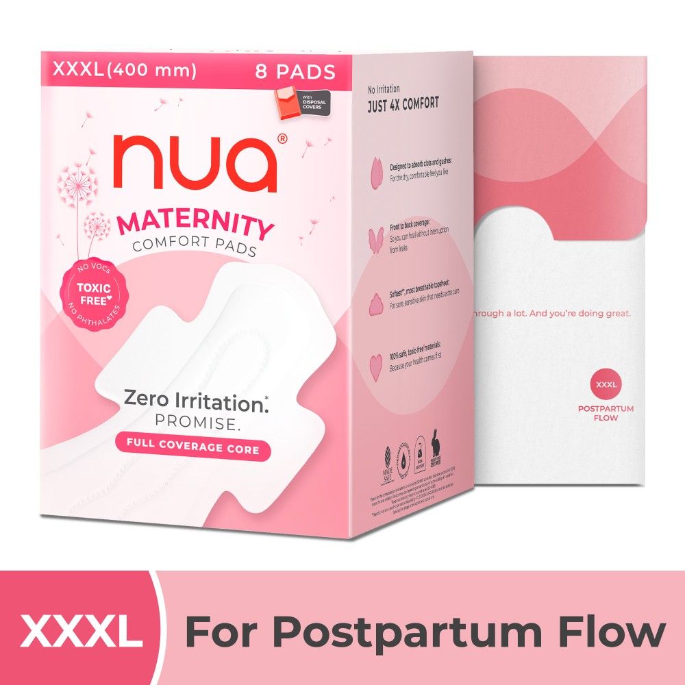 Nua Maternity Comfort Pads (400 mm) - 8 Pads