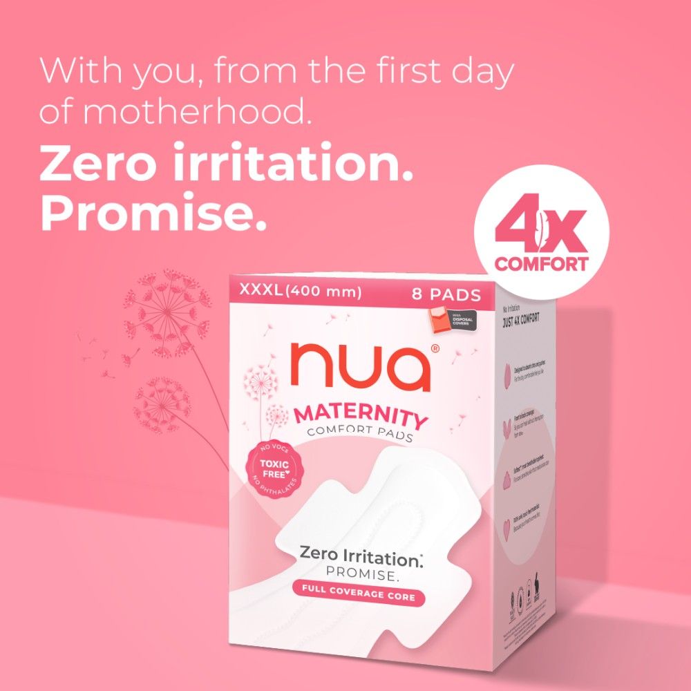 Nua Maternity Comfort Pads (400 mm) - 8 Pads