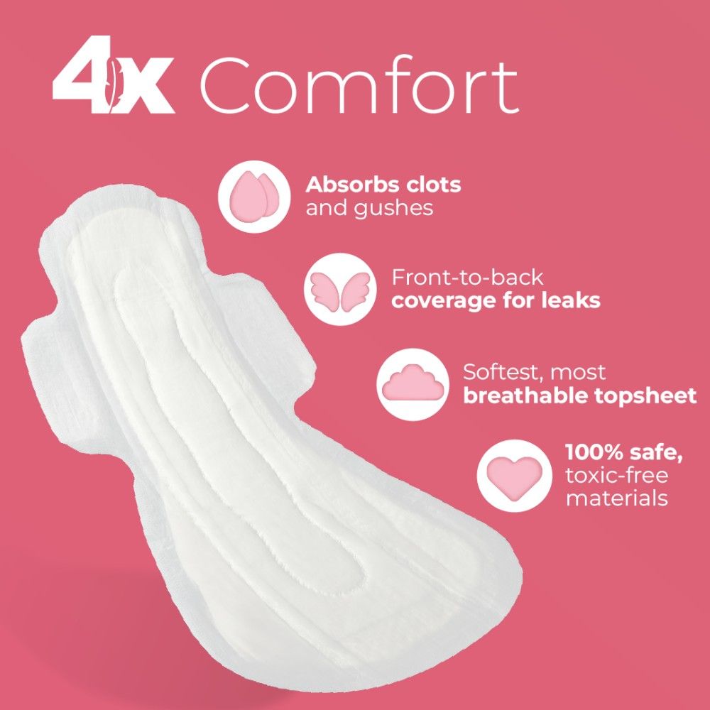 Nua Maternity Comfort Pads (400 mm) - 8 Pads