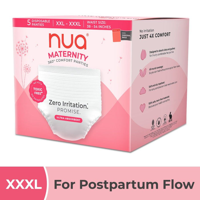 Nua Maternity 360° Comfort Panties - 5 panties