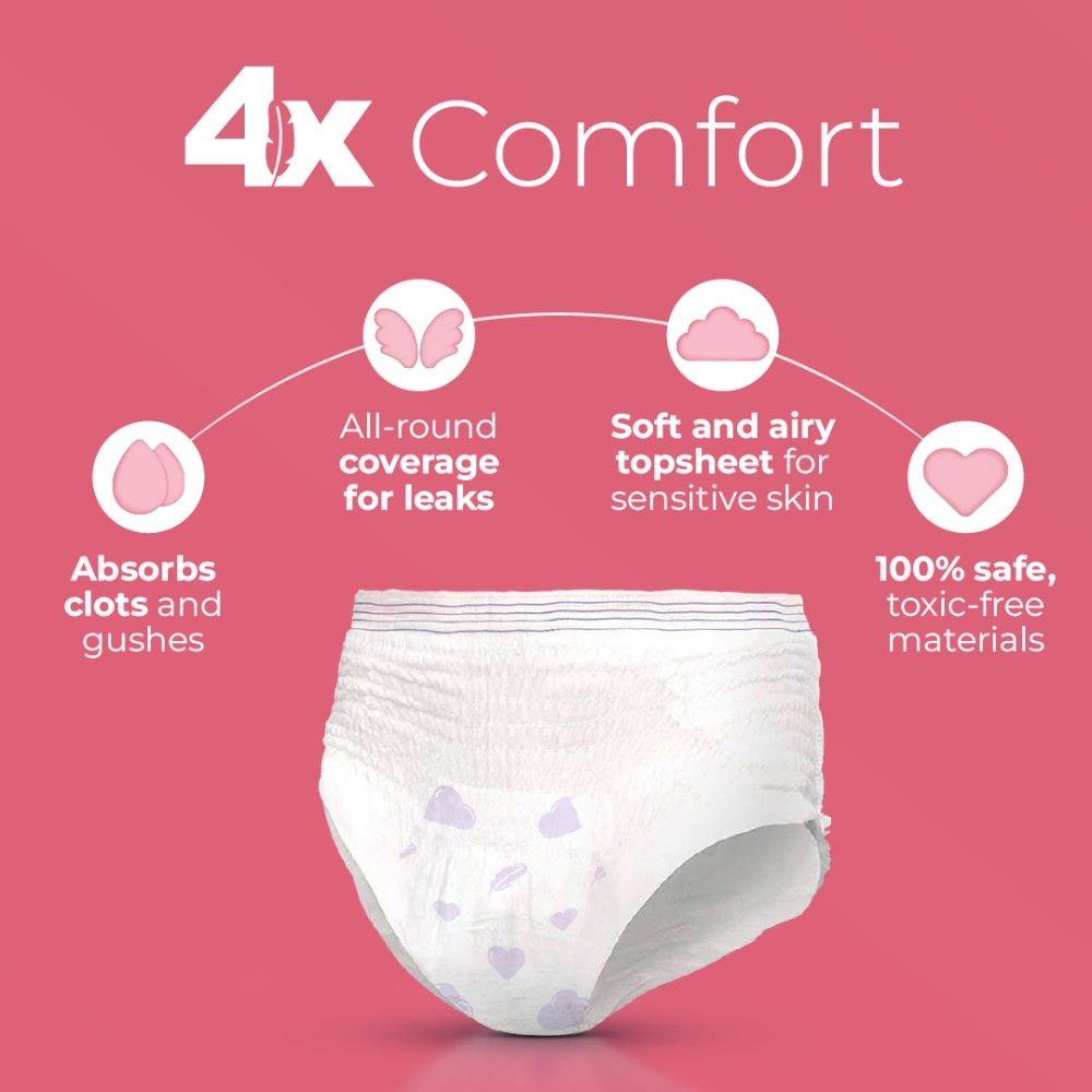 Nua Maternity 360° Comfort Panties - 5 panties