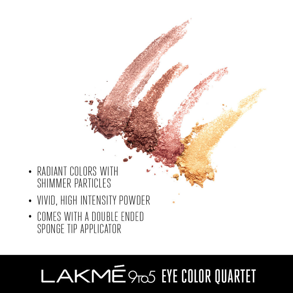 Lakme 9 to 5 Eye Color Quartet Eye Shadow