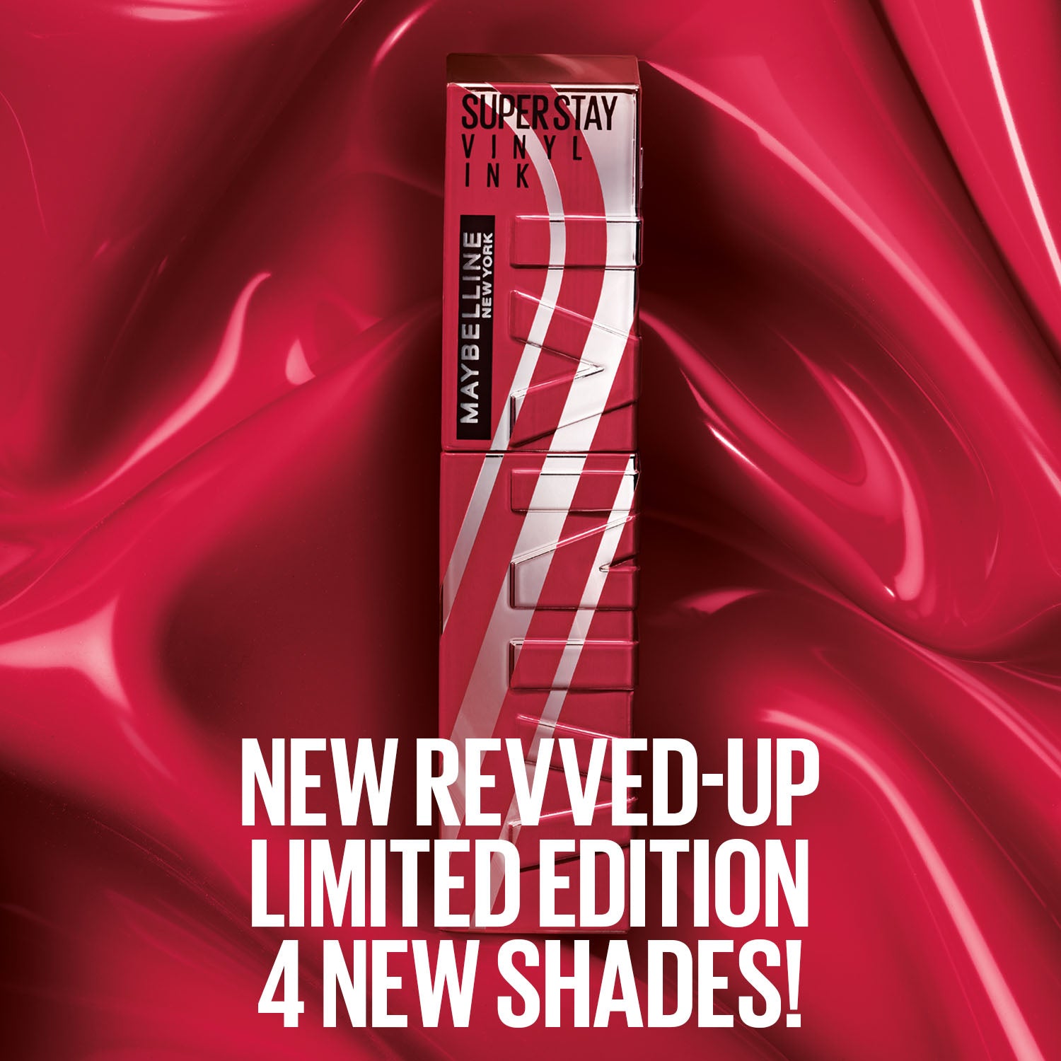 Maybelline New York Super Stay Vinyl Ink High Shine Racing Liquid Lipstick