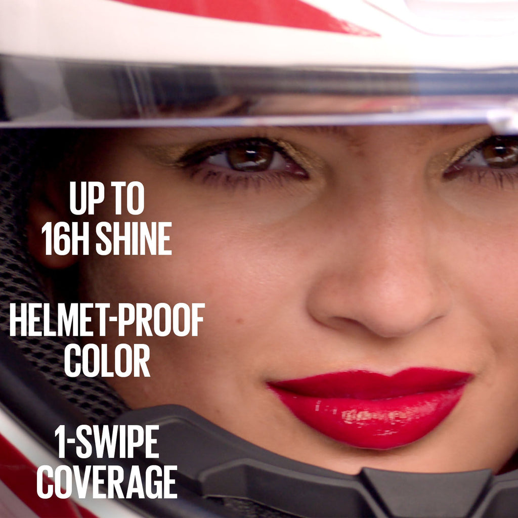 Maybelline New York Super Stay Vinyl Ink High Shine Racing Liquid Lipstick