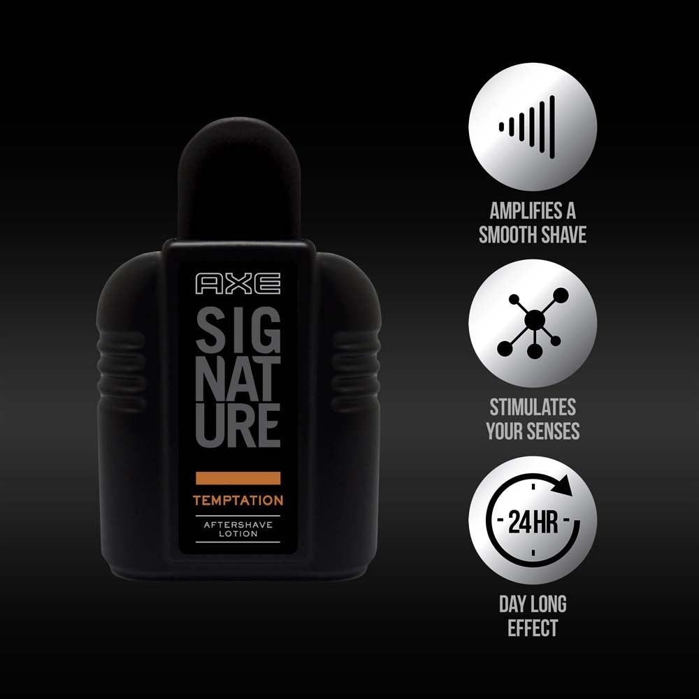 Axe Signature Dark Temptation After Shave Lotion