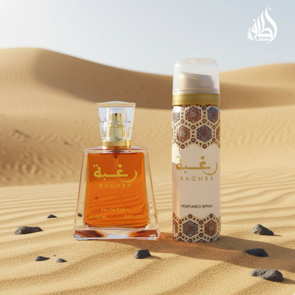 Lattafa Raghba With Deodorant Long Lasting Unisex Eau De Parfum