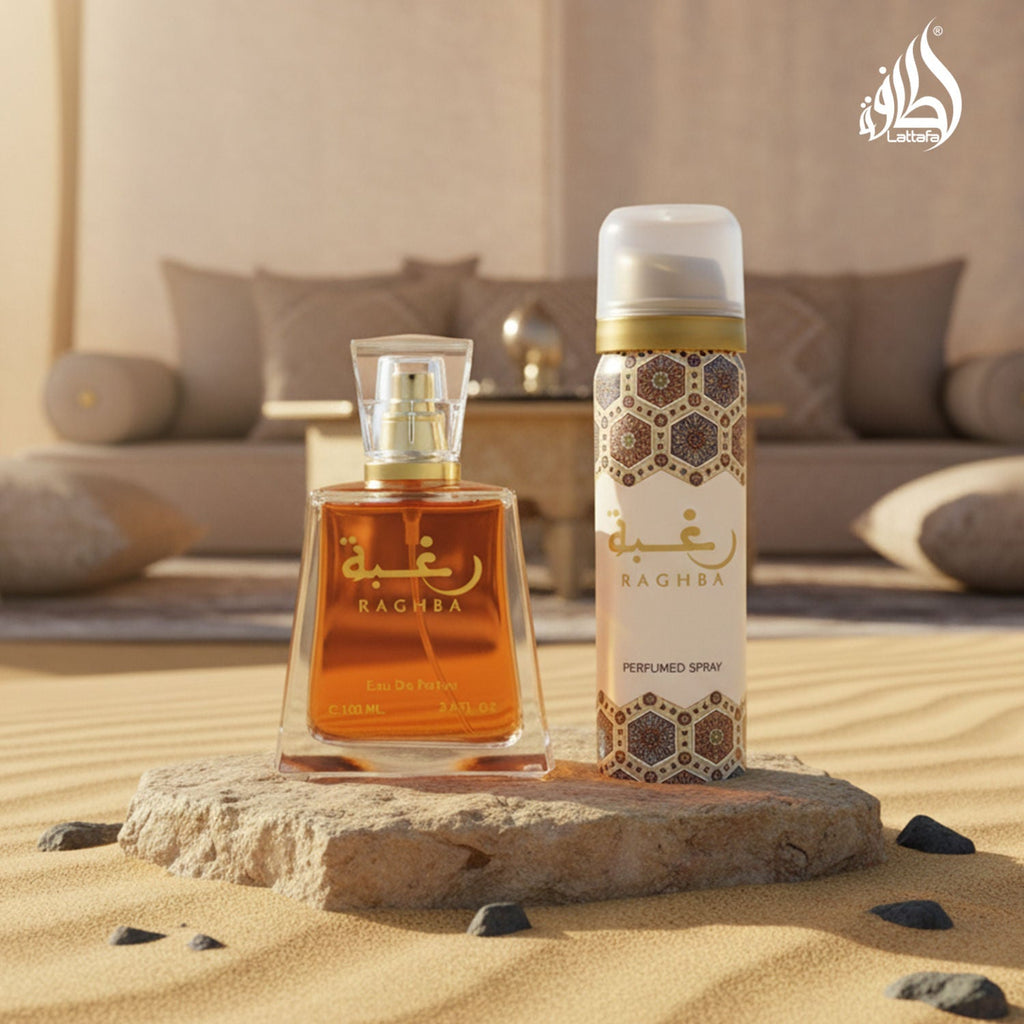 Lattafa Raghba With Deodorant Long Lasting Unisex Eau De Parfum