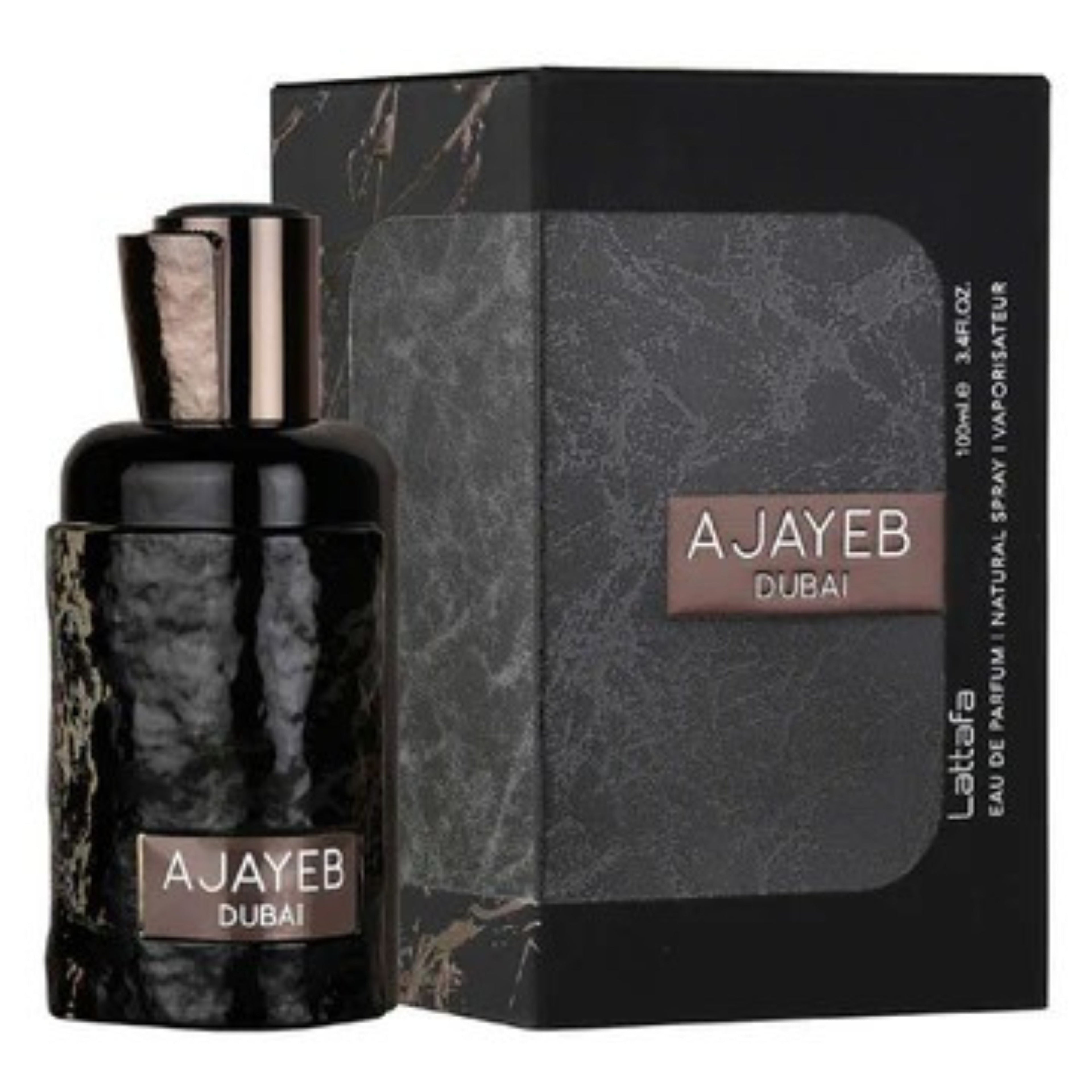 Lattafa Ajayeb Dubai Black Long Lasting Eau De Parfum