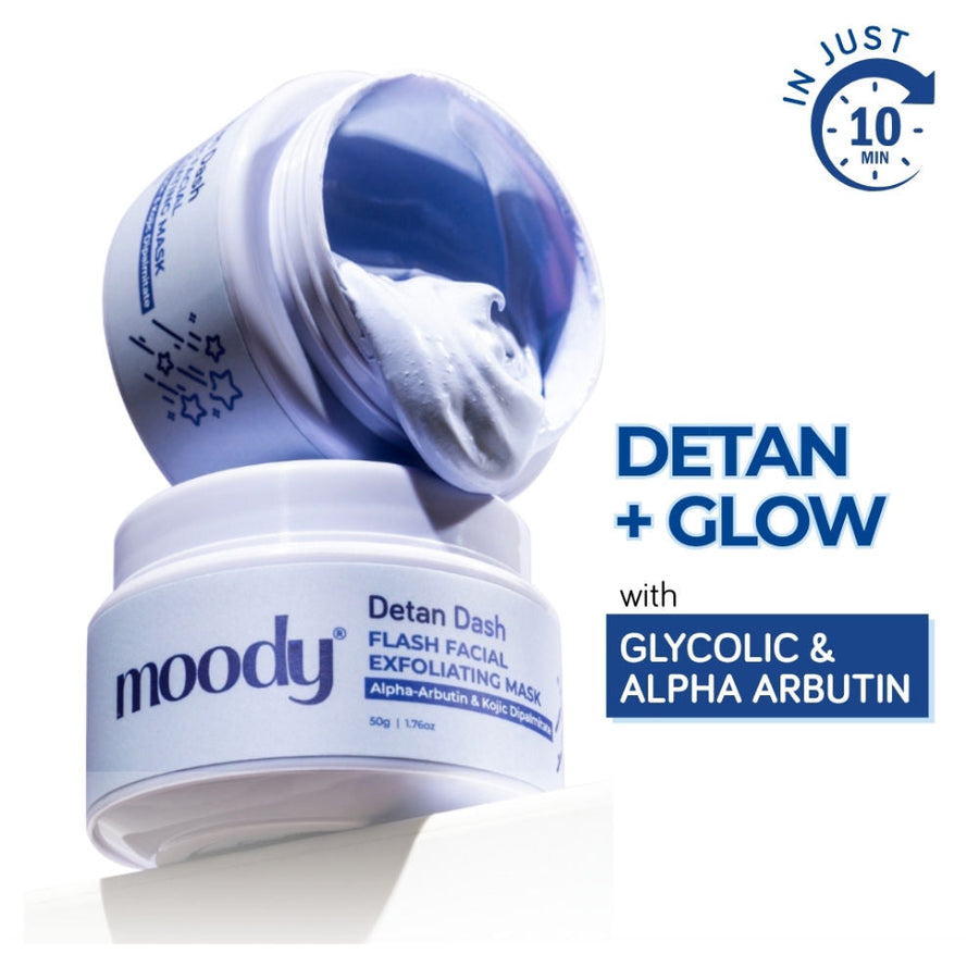 Moody Detan Dash Flash Facial Exfoliating Mask