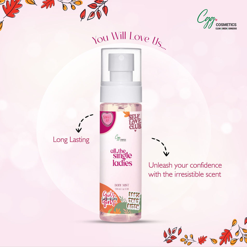CGG Cosmetics All The Single Ladies Body Mist