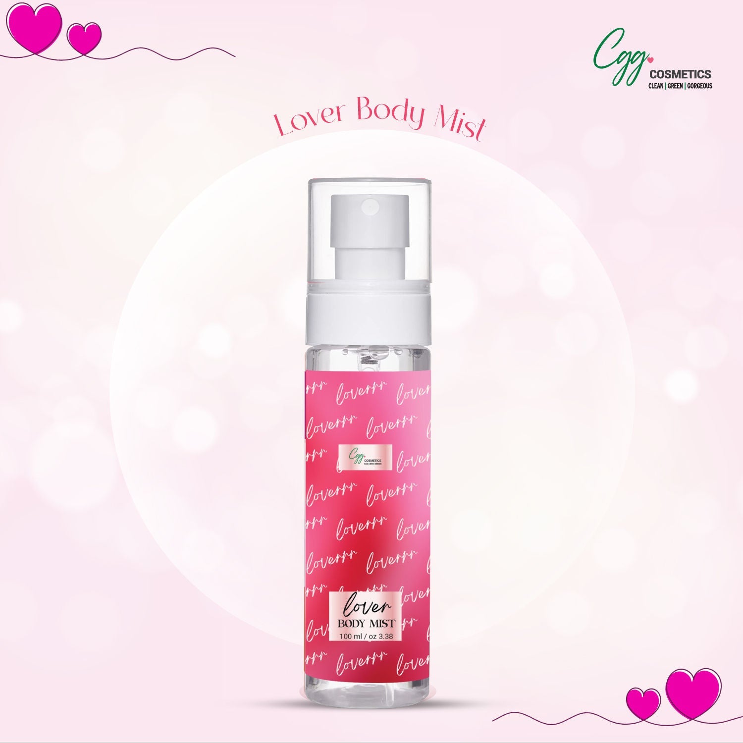 CGG Cosmetics Lover Body Mist