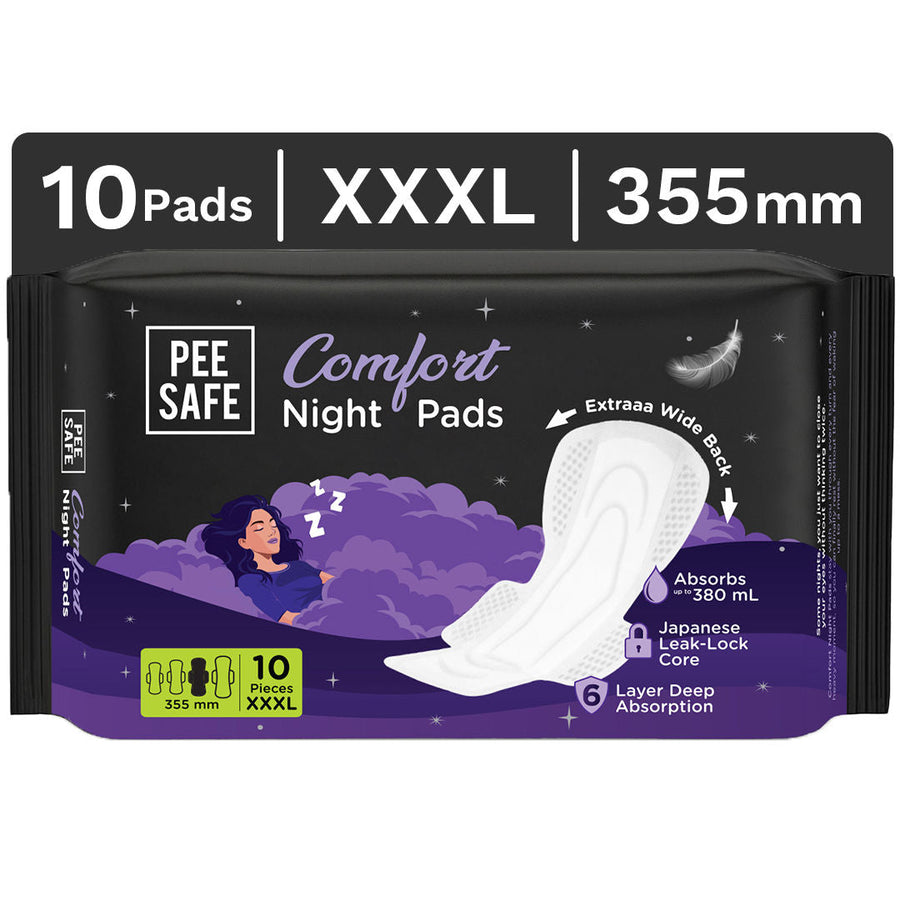 Pee Safe Comfort Night Pads XXXL 10N