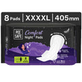Pee Safe Comfort Night Pads XXXXL 8N