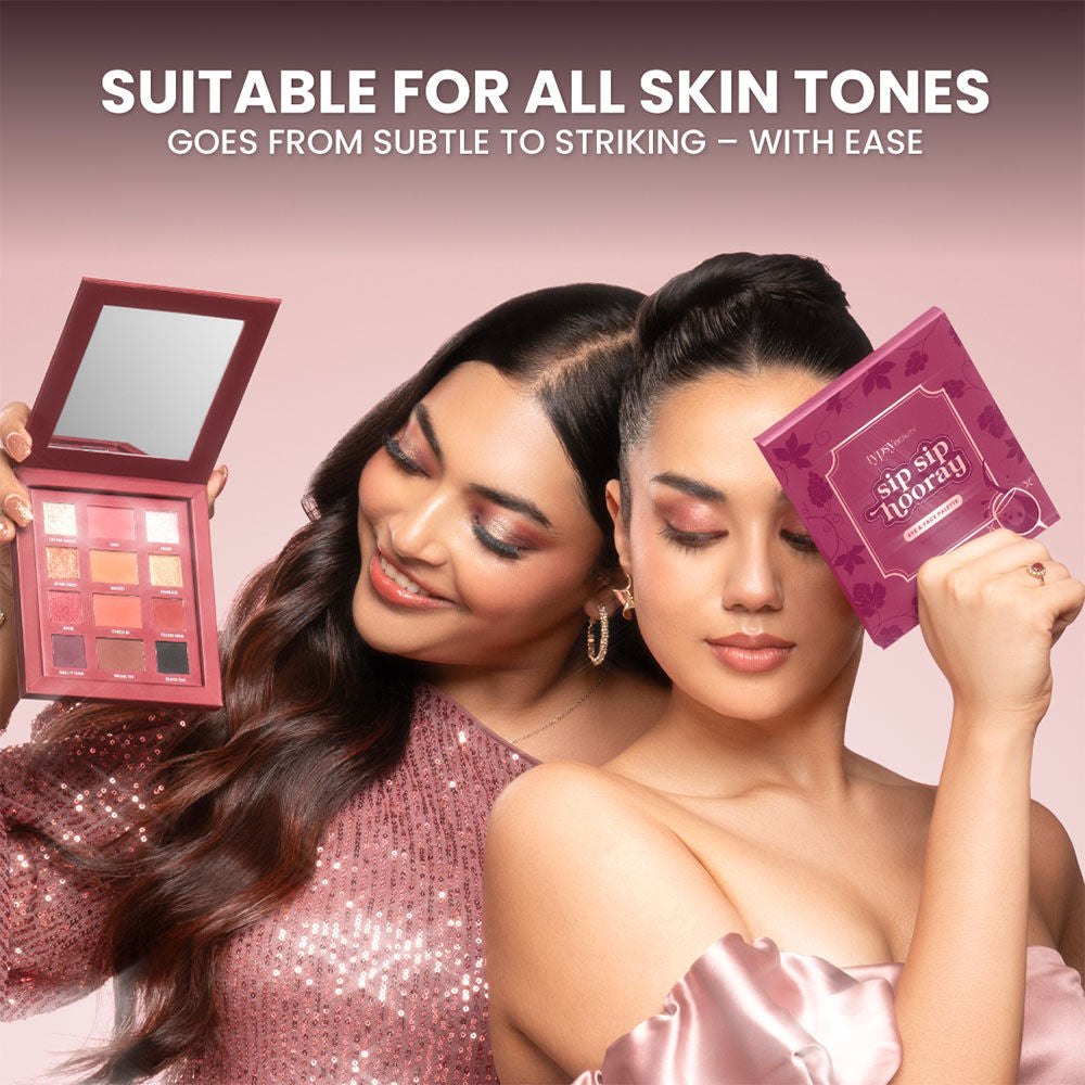 Typsy Beauty Sip Sip Hooray Wine Eyeshadow Palette
