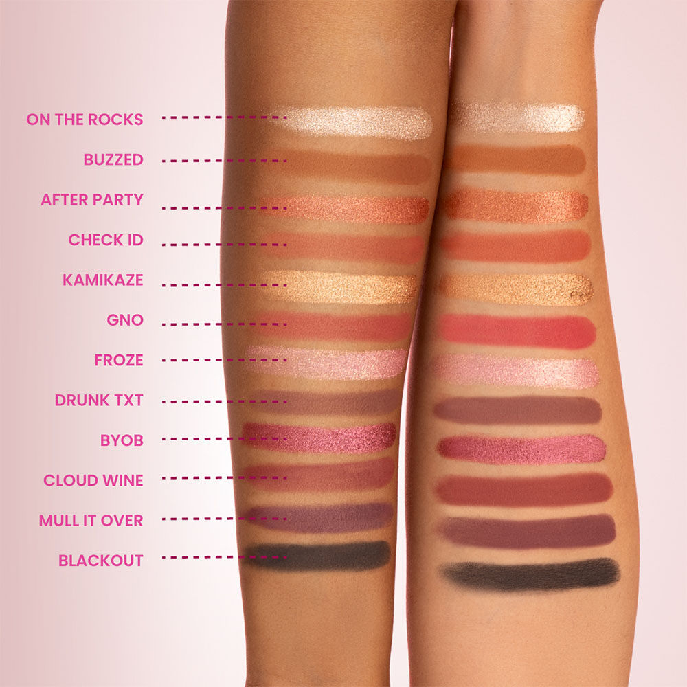 Typsy Beauty Sip Sip Hooray Wine Eyeshadow Palette
