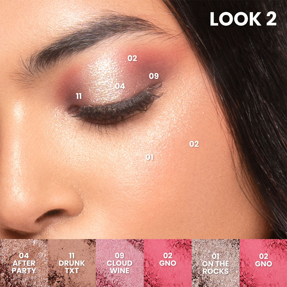 Typsy Beauty Sip Sip Hooray Wine Eyeshadow Palette