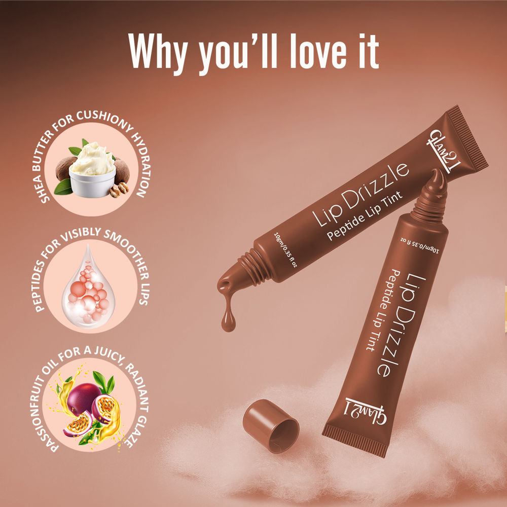 GLAM21 Lip Drizzle Peptide Lip Tint