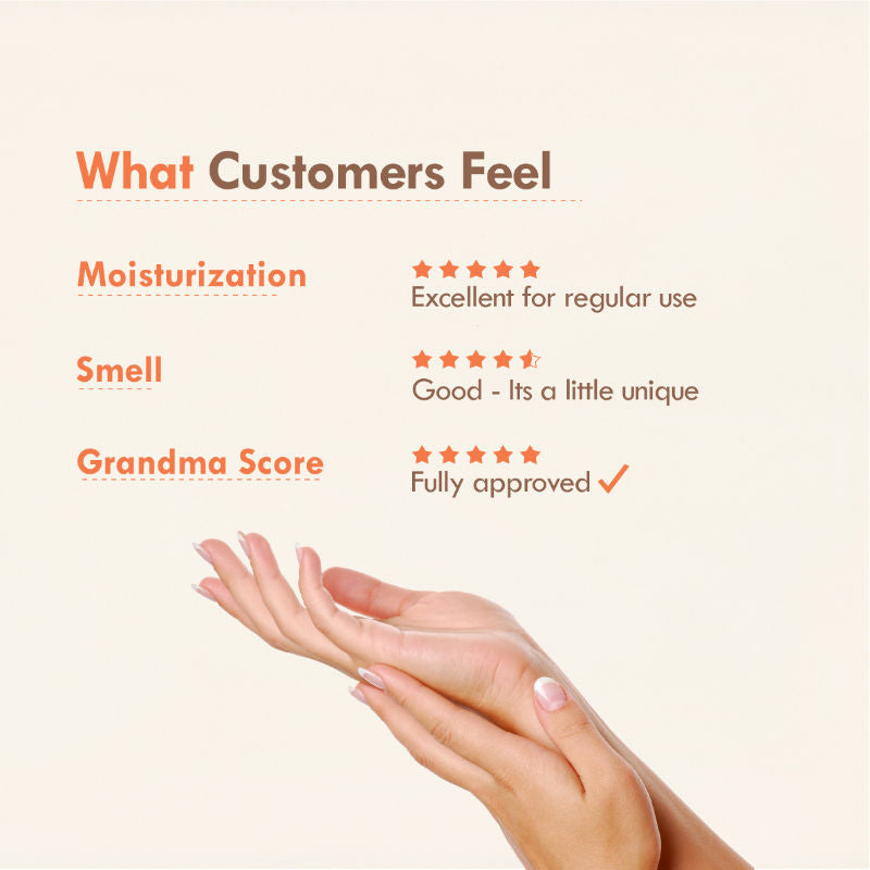 Nat Habit Pumpkin Walnut Hand Malai, Hand Cream for Dry Skin Women & Men, Aging & Wrinkle Control