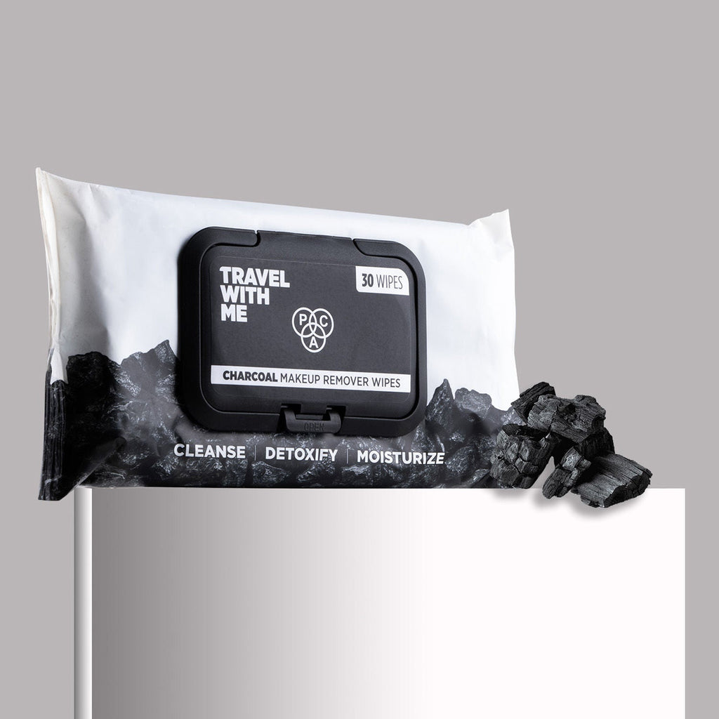 PAC Travel With Me Charcoal Wipes