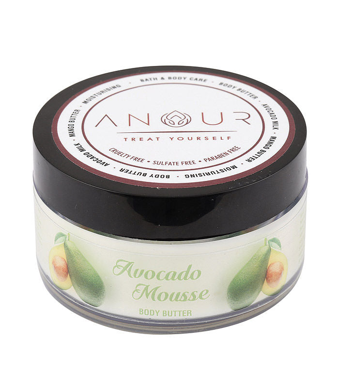 Anour Avocado Mousse Body Butter Infused With Buttery Goodness