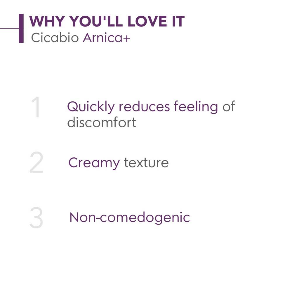 Bioderma Cicabio Arnica+ SOS Quickly Repairs and Soothes Skin Damage
