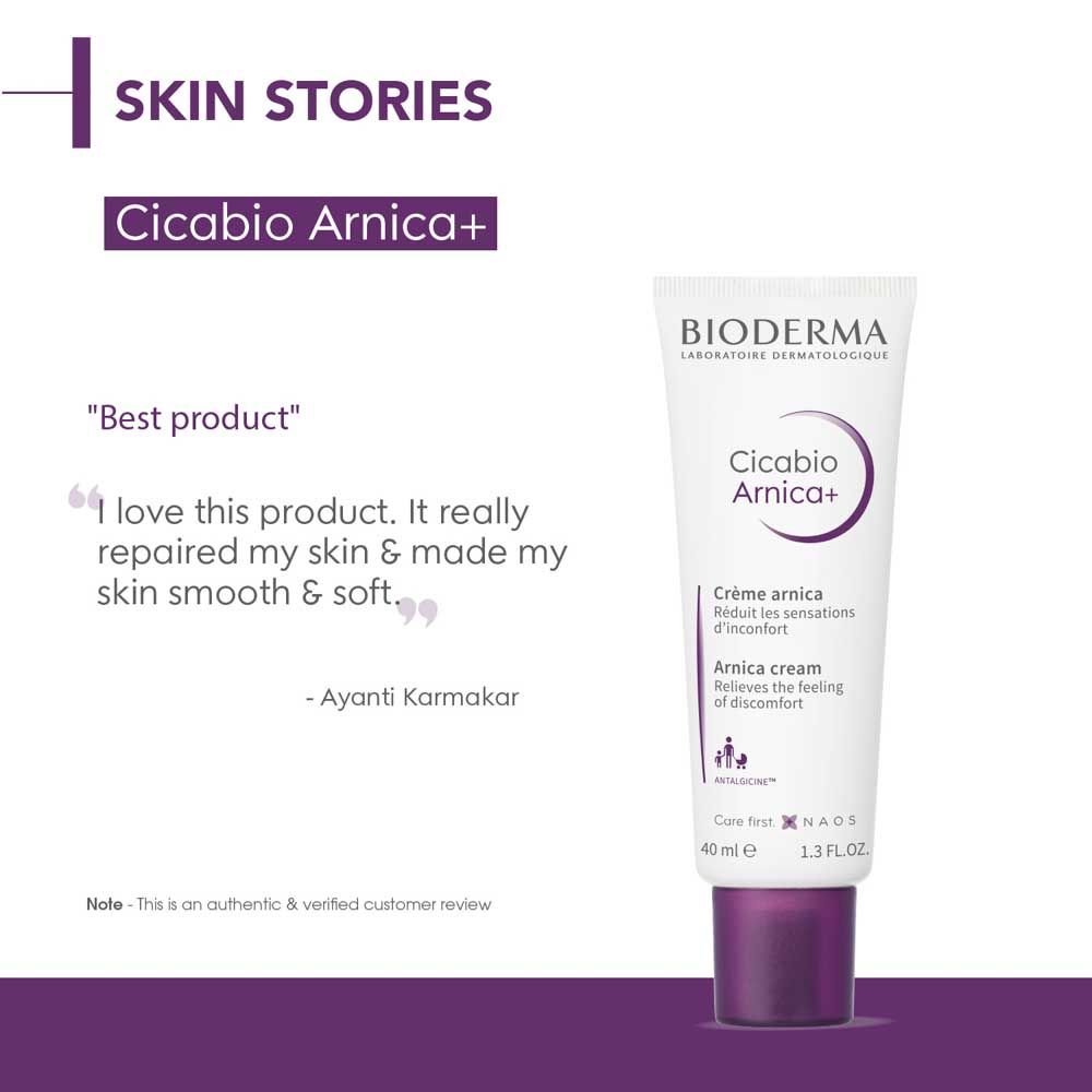 Bioderma Cicabio Arnica+ SOS Quickly Repairs and Soothes Skin Damage