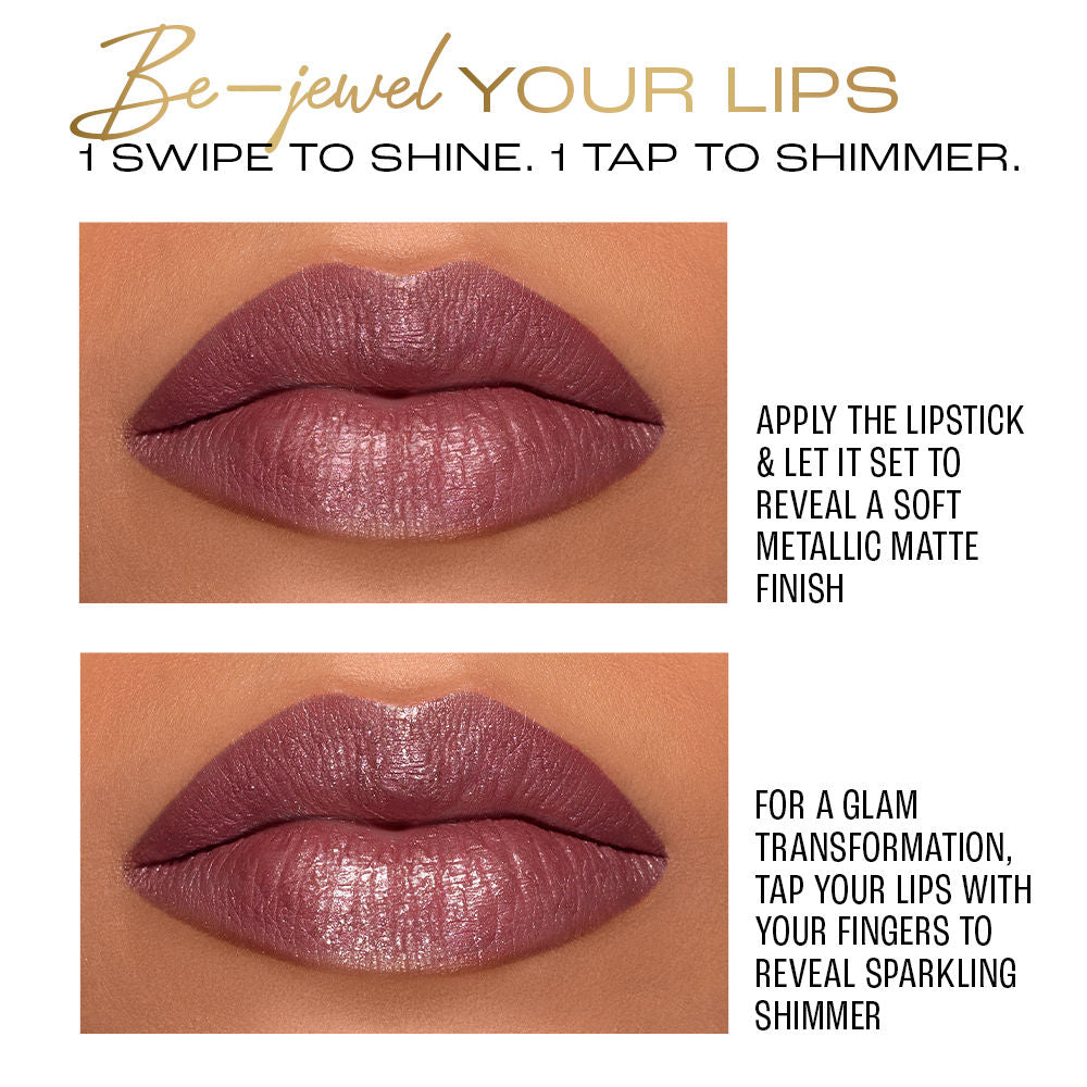 Lakme Be-Jewel Shimmer Lip Liquid with Ceramides, Luminous Matte Finish