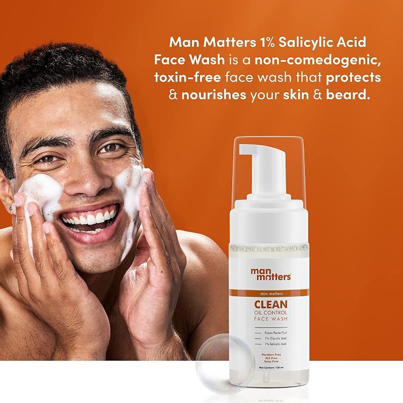 Man Matters Oil Control - Acne & Pimples Face Wash For Men