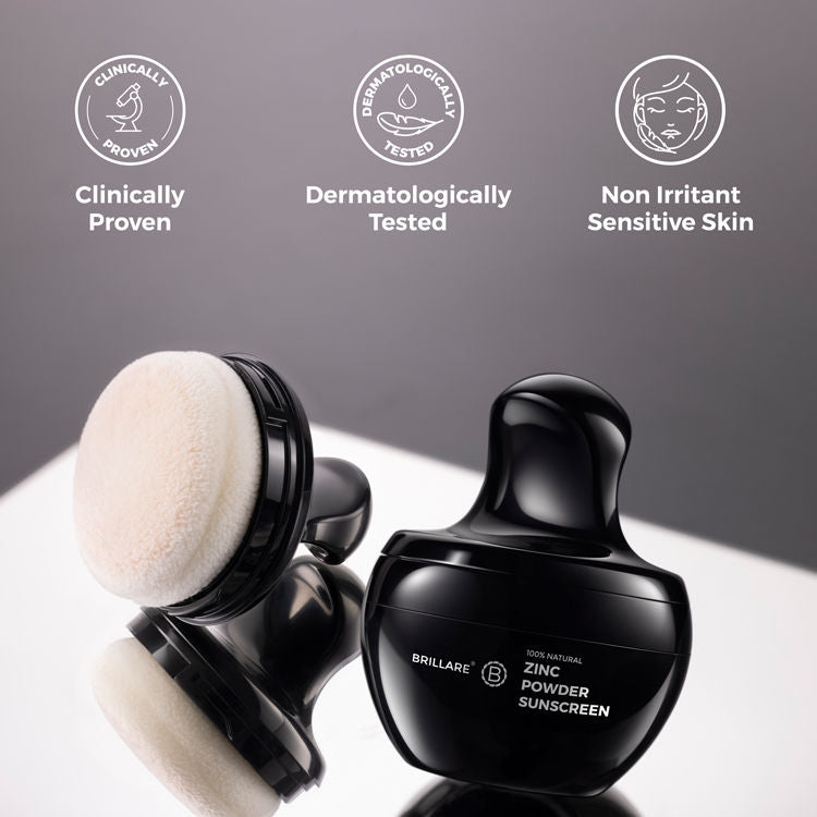 Brillare Zinc Powder Sunscreen SPF 50