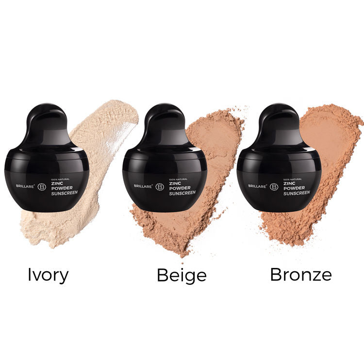 Brillare Zinc Powder Sunscreen SPF 50
