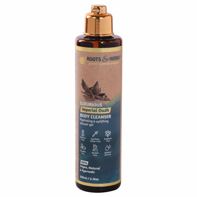 Roots & Herbs Luxurious Imperial Oudh Body Cleanser