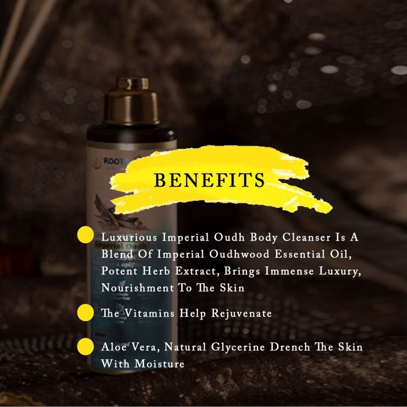 Roots & Herbs Luxurious Imperial Oudh Body Cleanser