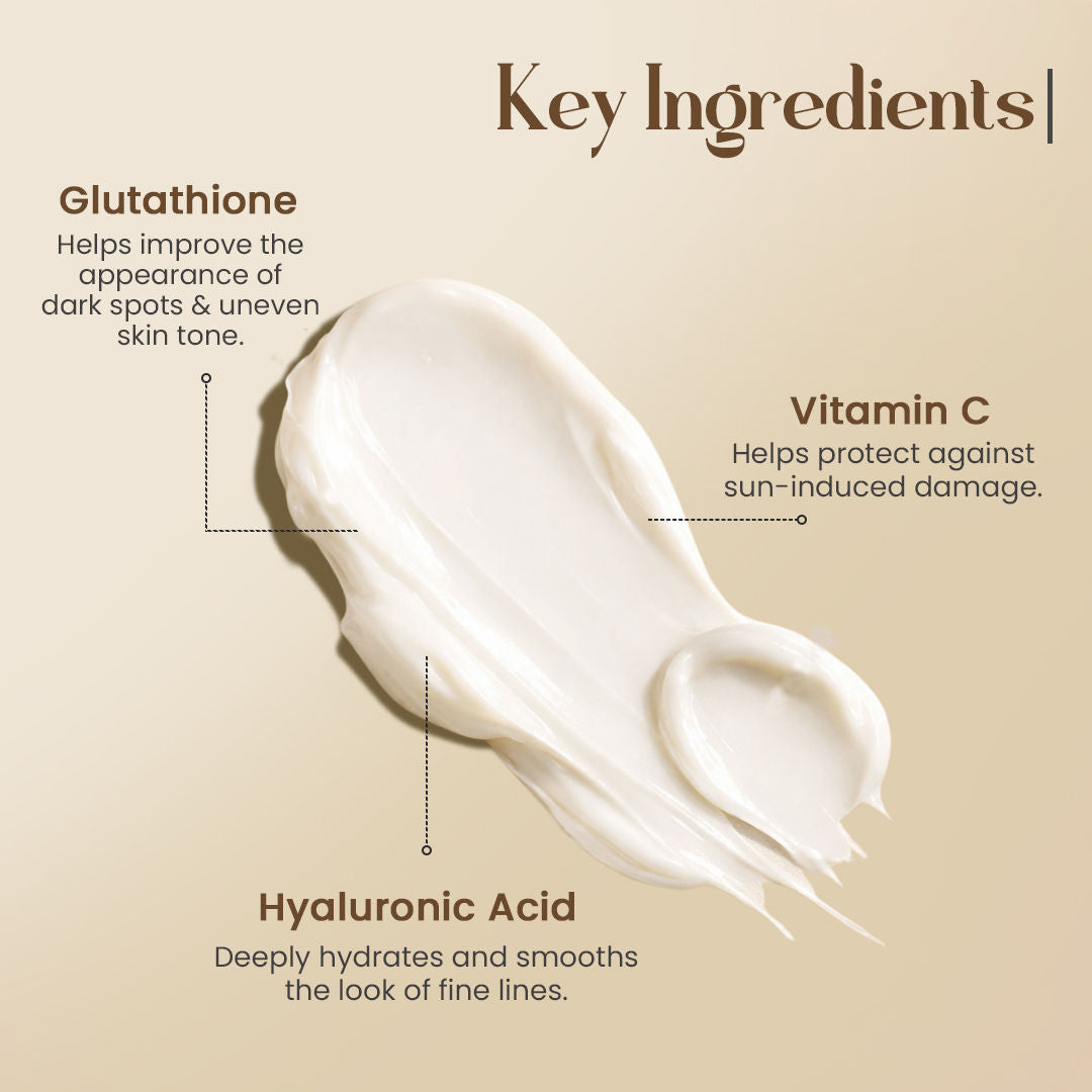 Glamveda Glutathione Sunscreen SPF 50 PA+++ with Vitamin C & E