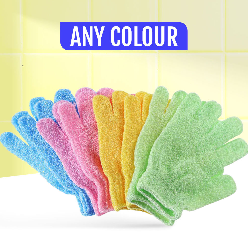 Matra Heavy Exfoliating Bath Glove Loofah Body Scrub Mitten For Dead Skin & Blackheads