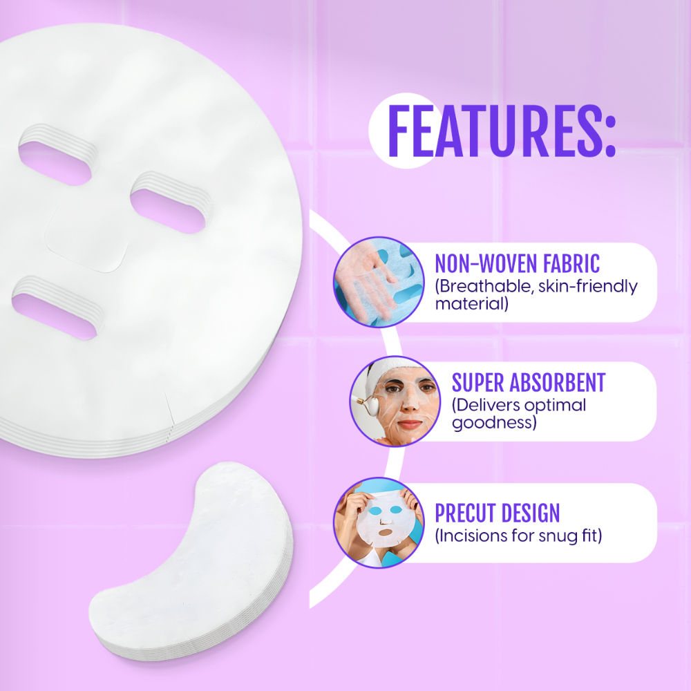 Matra Diy Facial Sheet Masks & Under Eye Patches For Hydration & Dark Circles