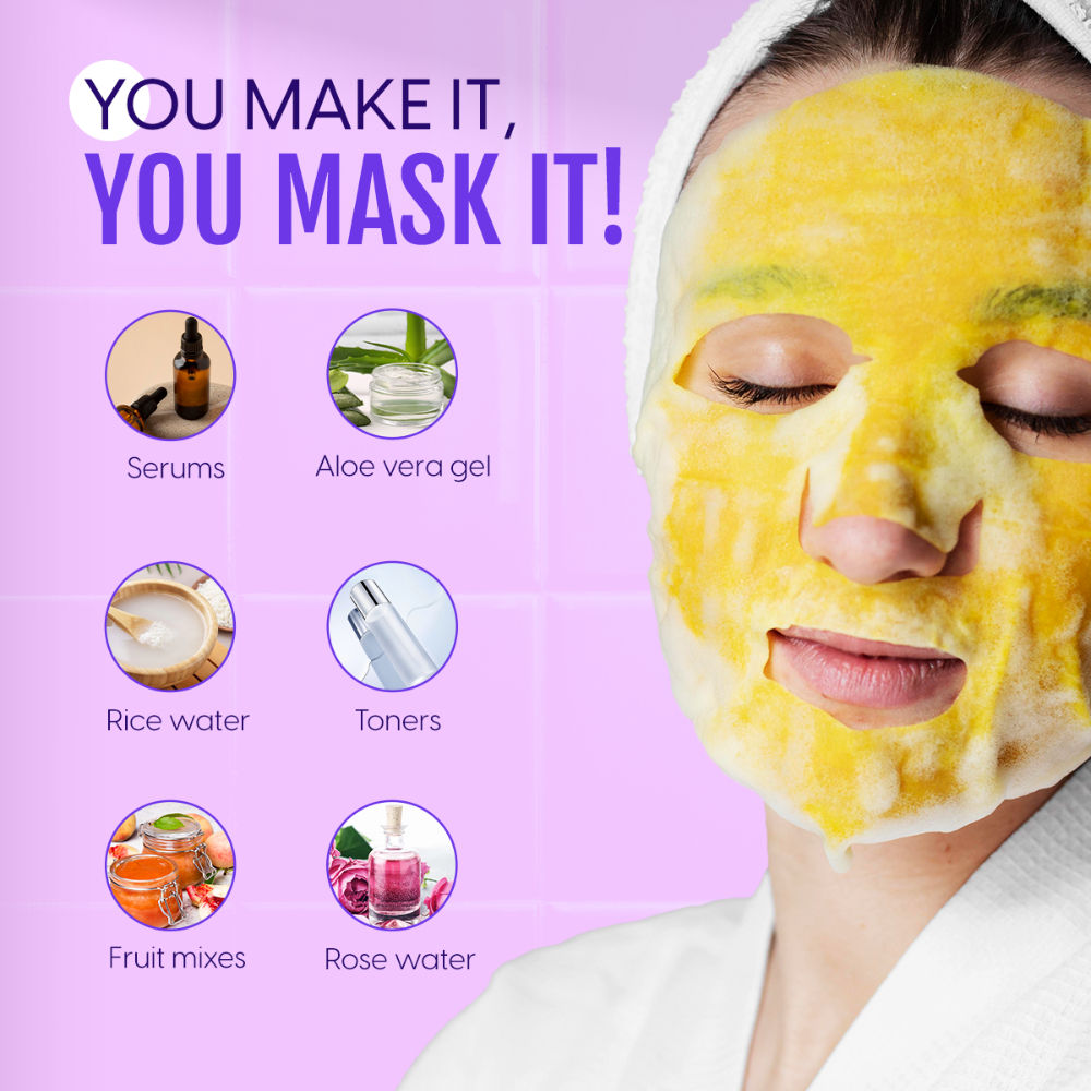 Matra Diy Facial Sheet Masks & Under Eye Patches For Hydration & Dark Circles