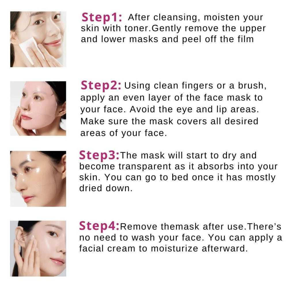 Bee & Beauty Bio Collagen Pink Deep Mask